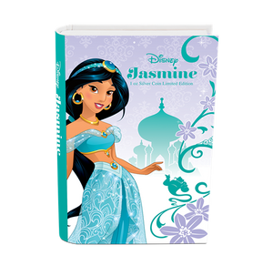 2015 1oz $2 DISNEY PRINCESS: JASMINE FINE SILVER COIN