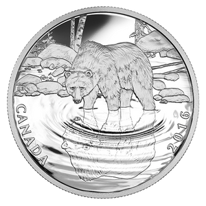 2016 $10 REFLECTIONS OF WILDLIFE FINE SILVER 3-COIN SET
