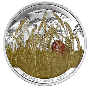 2016 5oz $15 LANDSCAPE ILLUSIONS 5-COIN SET IN PRESENTATION CASE (TONED)
