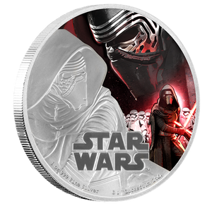 2016 $2 STAR WARS: KYLO REN FINE SILVER COIN (LIMITED EDITION)