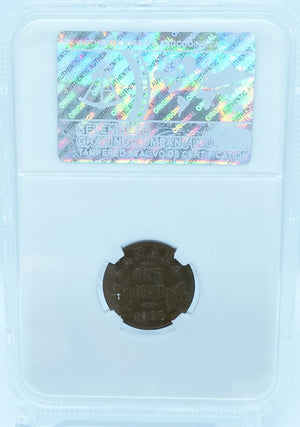 1935 1 CENT CANADA – MS 61 – GRADED (347-001)
