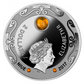 2017 2oz $2 FALCON OF TUTANKHAMUN FINE SILVER COIN