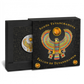 2017 2oz $2 FALCON OF TUTANKHAMUN FINE SILVER COIN