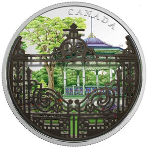 2018 2oz $30 HALIFAX PUBLIC GARDENS FINE SILVER COIN