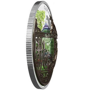 2018 2oz $30 HALIFAX PUBLIC GARDENS FINE SILVER COIN