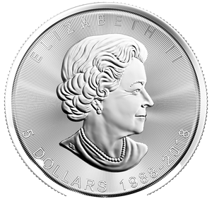E-TRANSFER ONLY - 2018 $20 1oz. 30TH ANNIVERSARY CANADIAN SILVER MAPLE LEAF COIN