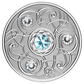 2020 3oz $5 12-BIRTHSTONES WITH SWAROVSKI CRYSTALS (FINE SILVER)