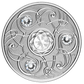 2020 3oz $5 12-BIRTHSTONES WITH SWAROVSKI CRYSTALS (FINE SILVER)