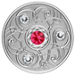 2020 3oz $5 12-BIRTHSTONES WITH SWAROVSKI CRYSTALS (FINE SILVER)