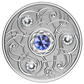 2020 3oz $5 12-BIRTHSTONES WITH SWAROVSKI CRYSTALS (FINE SILVER)