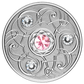 2020 3oz $5 12-BIRTHSTONES WITH SWAROVSKI CRYSTALS (FINE SILVER)