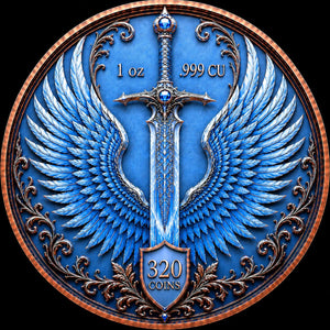 1oz ICE DRAGON LIBERTAD TRIBUTE COPPER ROUND