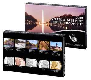 2018 SILVER PROOF SET - US MINT