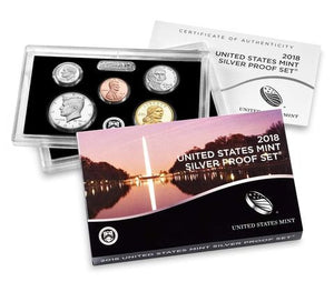 2018 SILVER PROOF SET - US MINT