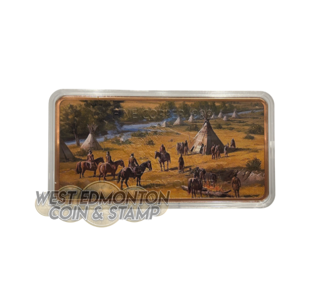 10oz GREAT WHITE BUFFALO COPPER BAR