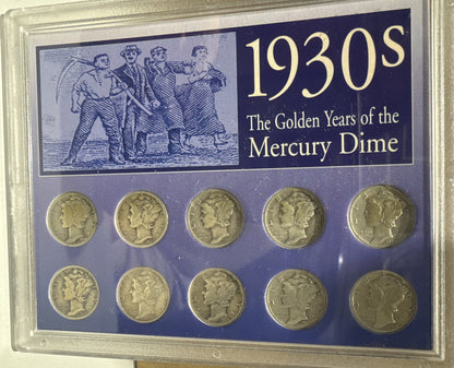 1930'S THE GOLDEN YEARS OF THE MERCURY DIME