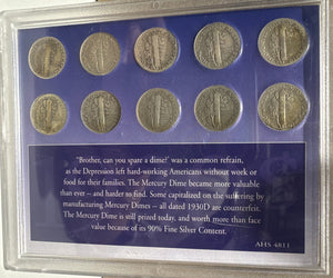 1930'S THE GOLDEN YEARS OF THE MERCURY DIME