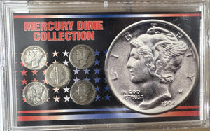 1916-1944 MERCURY DIME COLLECTION