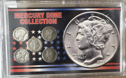 1916-1944 MERCURY DIME COLLECTION