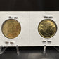 2020 75TH ANNIVERSARY OF THE END OF THE SECOND WORLD WAR IN CARDBOARD 2X2 COLOUR/NO COLOUR TOONIE (2 PACK)