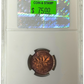 1945 1 CENT CANADA – MS 64 – GRADED (348-006)