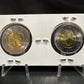 2020 THE SIGNING OF THE UNITED NATIONS CHARTER IN CARDBOARD 2X2 COLOUR/NO COLOUR LOONIE (2 PACK)