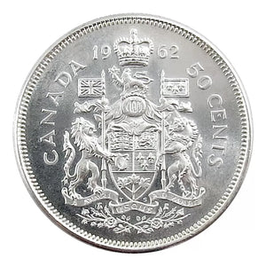 1962 50-CENT SILVER ROLL
