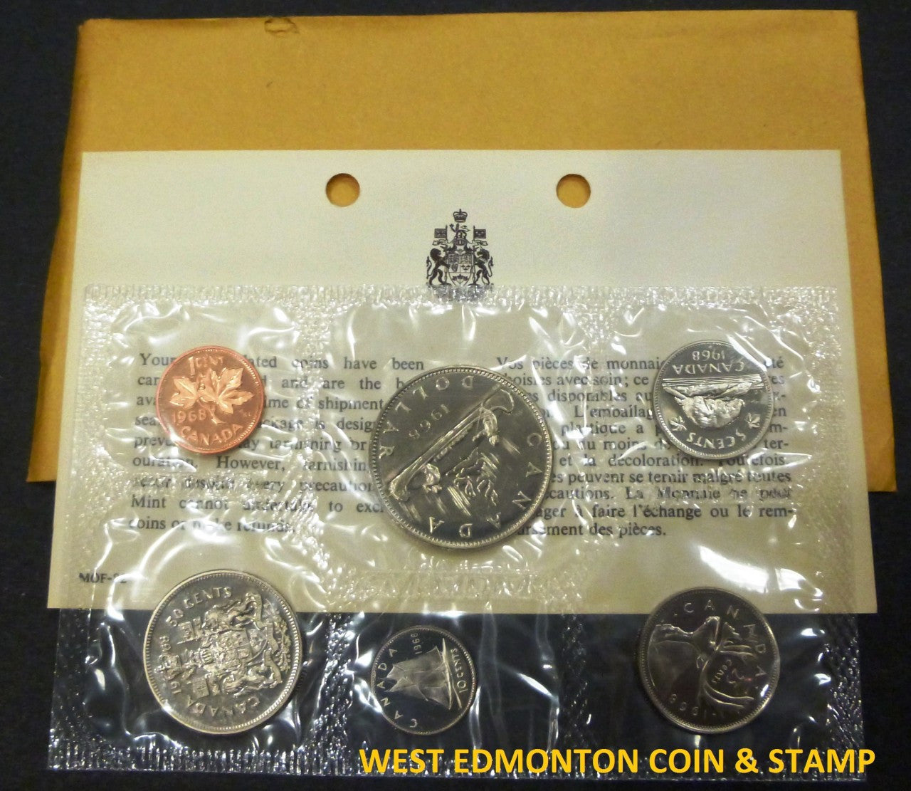 1968 UNCIRCULATED PROOF-LIKE SET