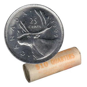 1969 25-CENT ORIGINAL ROLL