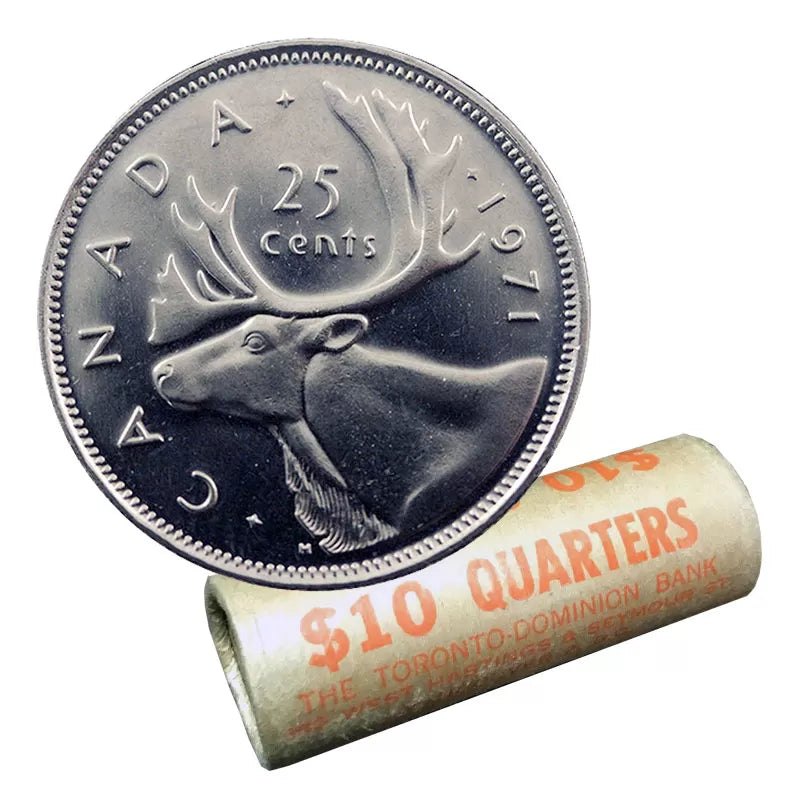 1971 25-CENT ORIGINAL ROLL