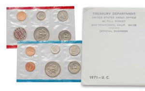1971 - UNITED STATES MINT UNCIRCULATED COIN SET
