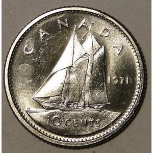 1971 10-CENT WRAP ROLL