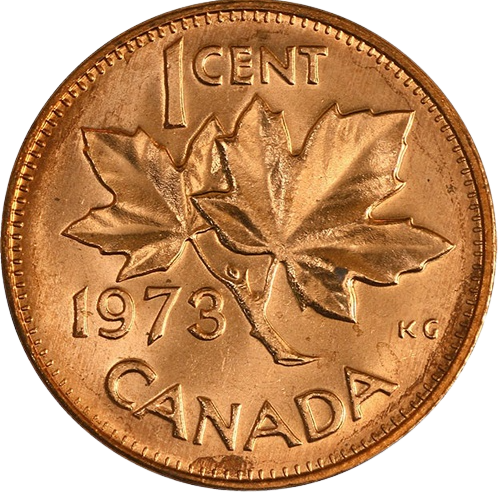 1973 1-CENT WRAP ROLL