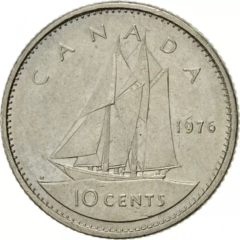 1976 10-CENT WRAP ROLL