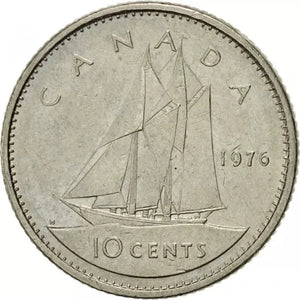 1976 10-CENT WRAP ROLL