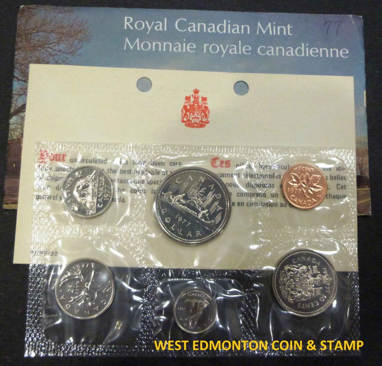 1977 UNCIRCULATED PROOF LIKE SET