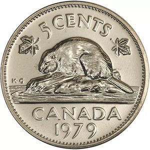 1979 5-CENT WRAP ROLL