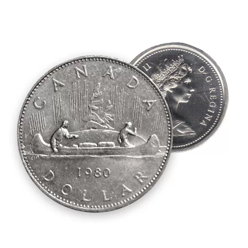1980 1-DOLLAR VOYAGEUR ROLL