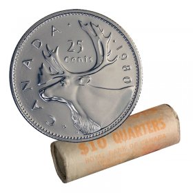 1980 25-CENT ORIGINAL ROLL