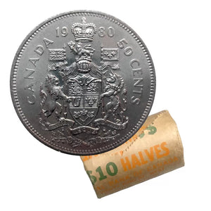 1980 50-CENT ROLL