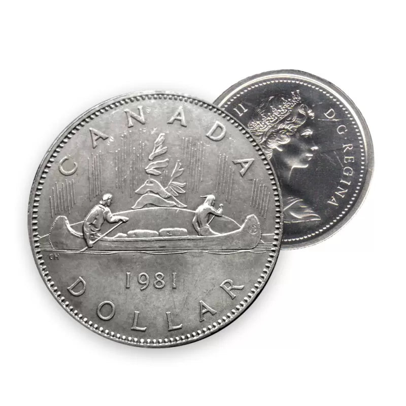 1981 1-DOLLAR VOYAGEUR ROLL