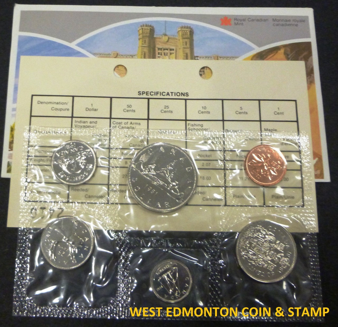 1981 UNCIRCULATED PROOF-LIKE SET