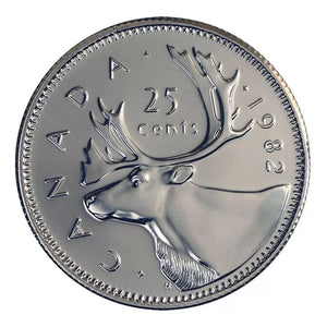 1982 25-CENT ORIGINAL ROLL