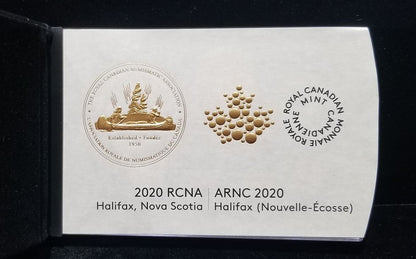 2020 CLASSIC CANADIAN COIN AND MEDALLION RCNA SET FINE SILVER