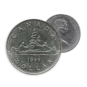 1983 1-DOLLAR VOYAGEUR ROLL