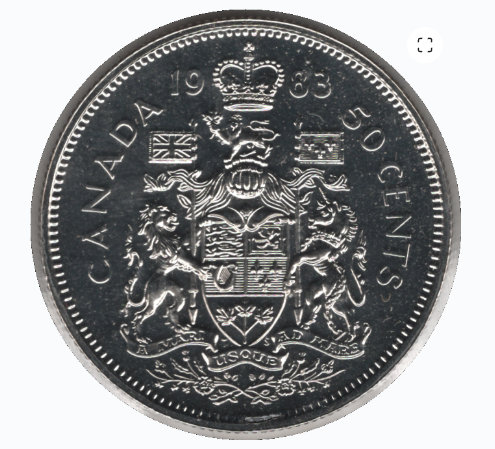 1983 50-CENT ROLL