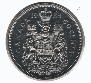 1983 50-CENT ROLL