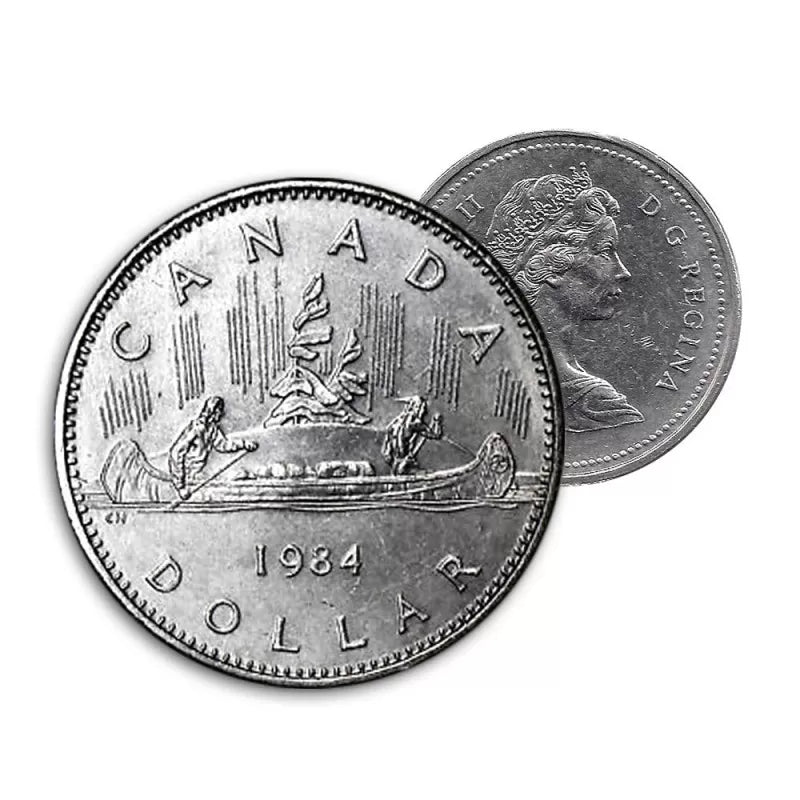 1985 1-DOLLAR VOYAGEUR ROLL