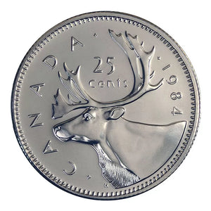 1984 25-CENT ORIGINAL ROLL
