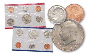 1984 - UNITED STATES MINT UNCIRCULATED COIN SET